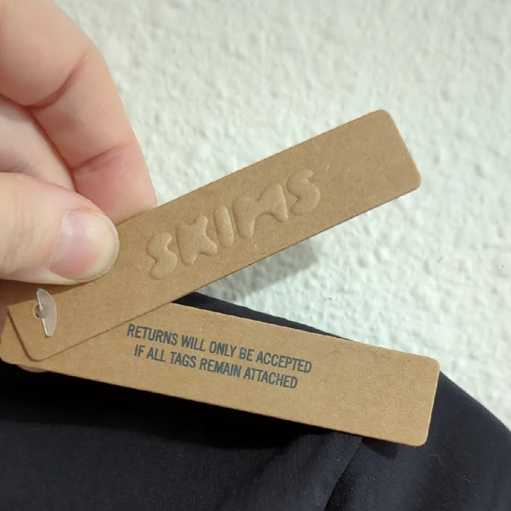 SKIMS FITS EVERYBODY T-SHIRT BODYSUIT - Black - Size XL - Picture 8 of 9